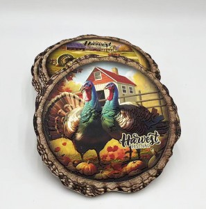 16CM Ceramic Trivet with cork back for wholesale