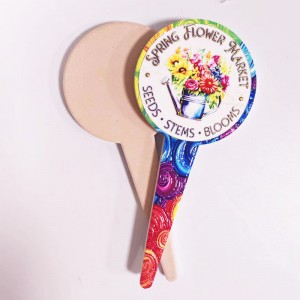 Factory Wholesale Ceramic Garden Stakes Plant Markers Decorative Plant Labels for Flower Pots