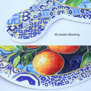 Wholesale 3D UV Printed Custom Ceramic Trivet with handle Manufacturers