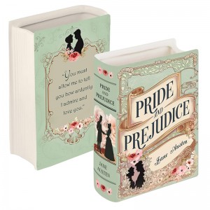 Ceramic Book Vase Pride and Prejudice Gifts for Book Lovers