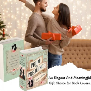 Ceramic Book Vase Pride and Prejudice Gifts for Book Lovers